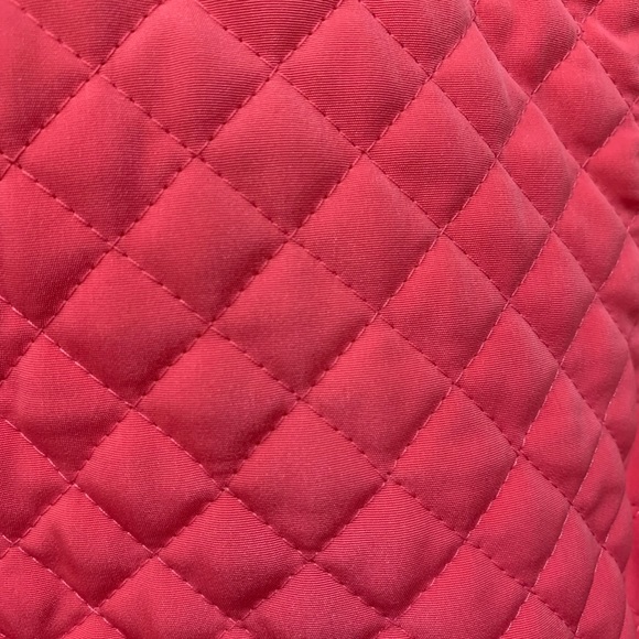 ESPRIT QUILTED Y2K PINK REVERSIBLE FLORAL FULL ZIP LS JACKET SIZE LARGE NWOT - Picture 8 of 16